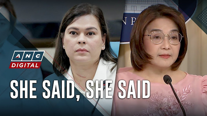 Word war: Sara Duterte vs Claire Castro | ANC