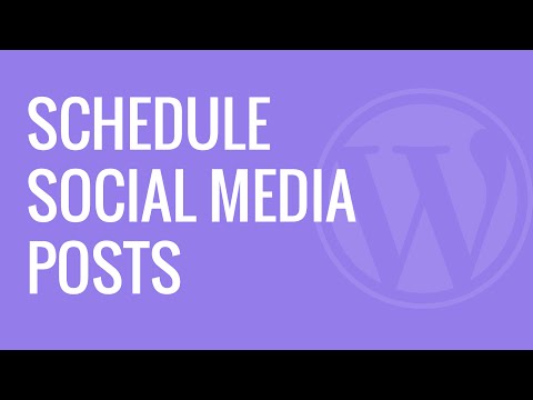How to Schedule WordPress Posts for Social Media with BufferApp