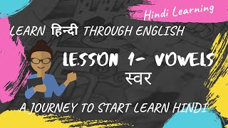 हिन्दी VARNAMALA|स्वर|How to Pronounce Vowels|Beginners|KIDS|Non Native|Learn Hindi Through English screenshot 2