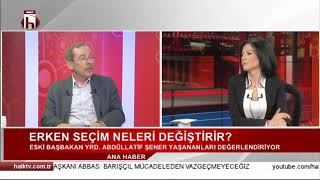 Abdüllatif Şener, Erdoğanın Kendisi Hakkında Söylediklerine Yanıt Verdi
