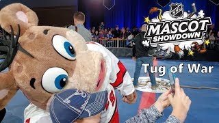 [4K] 2020 NHL All Star Game - Mascot Showdown: Tug of War