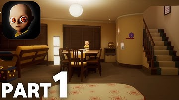 The Baby In Yellow Walkthrough Gameplay Part 1 -  Intro & Tutorial (Android, iOS)