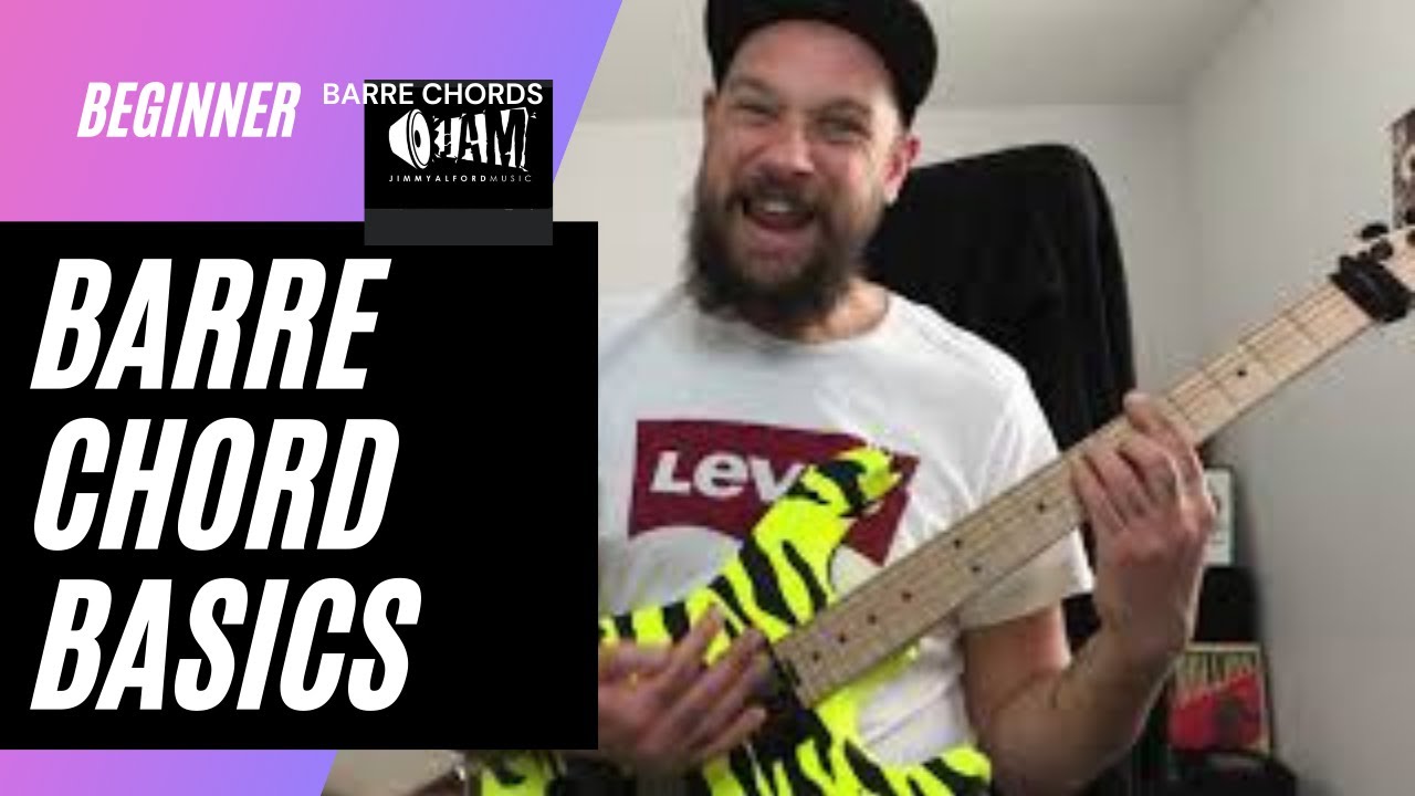 How To Practice Barre Chords for Beginners Jimmy's Guitar Gym