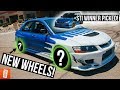 Lancer Evolution VIII gets NEW WHEELS & STI Winner Announcement!!!