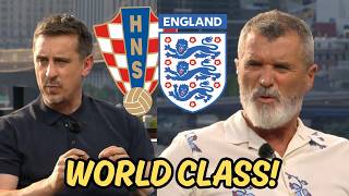 Keane & Neville | England 4-2 Croatia | Post-Match Analysis screenshot 3