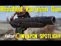 Fallout 76: Weapon Spotlights: Bloodied Harpoon Gun