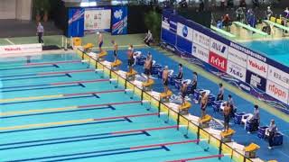 日本学生選手権水泳競技大会2020 100Br 予選1組5コース 平井佑典