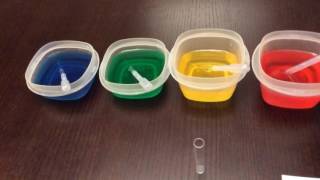 Rainbow Density Column