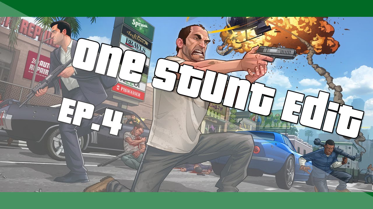 GTA 5 ONLINE | One Stunt Edit | Ep.4