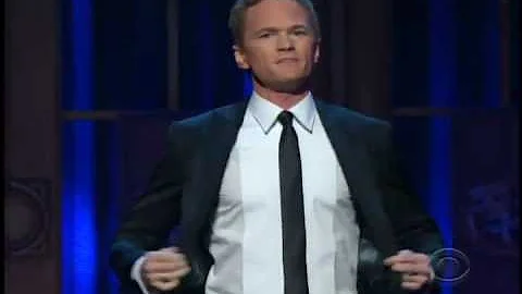 Neil Patrick Harris singing a medley of songs from Broadway Shows at 2012 Tony Awards