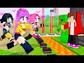 JJ Build SECURITY BOUSE VS Rumi Mira and Zoey Cursed?! - Maizen Minecraft JJ and Mikey
