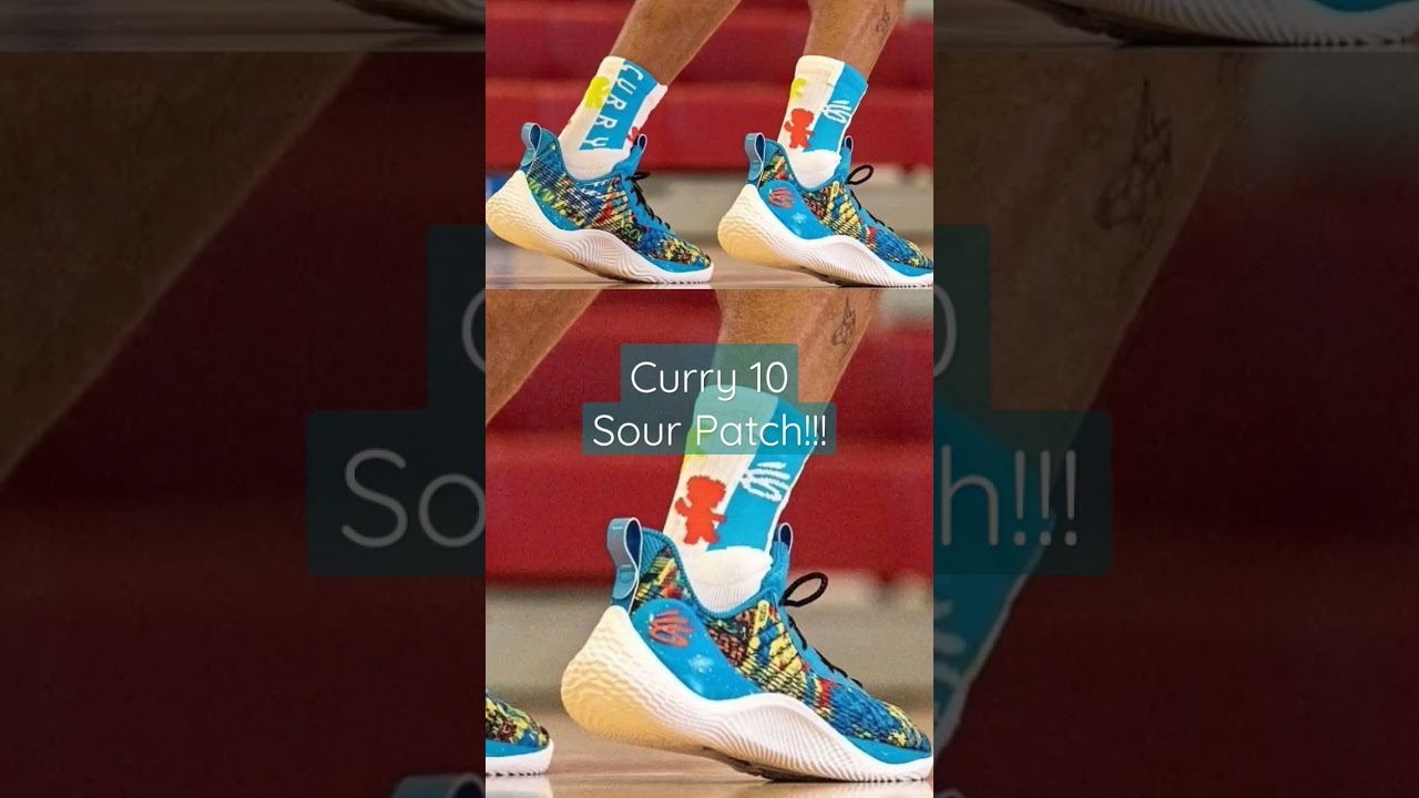 steph curry 10 sour patch