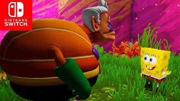 SpongeBob Battle for Bikini Bottom Rehydrated (Switch) - Walkthrough Part 2 No Commentary Gameplay