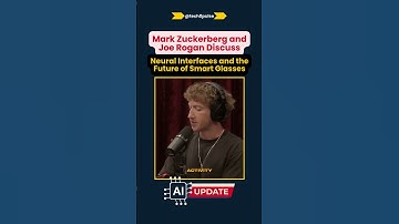 Mark Zuckerberg and Joe Rogan Discuss Neural Interfaces and the Future of Smart Glasses