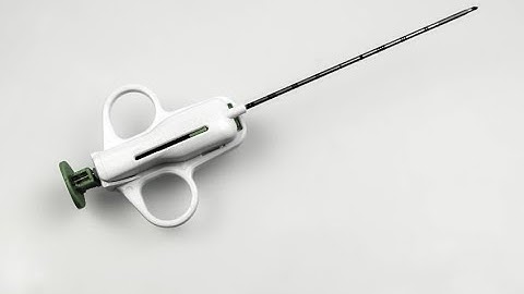 USE OF SEMI-AUTOMATIC BIOPSY NEEDLE