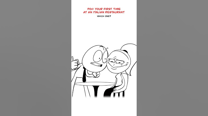 Italiaanse restaurants 😅 (animatiememe) #shorts