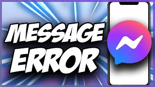Messenger Message Not Sent Problem ✅ Quick & Easy Fix screenshot 3