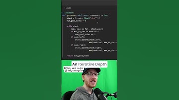 Microsoft Interview Question!   Count Good Nodes in Binary Tree - Leetcode 1448