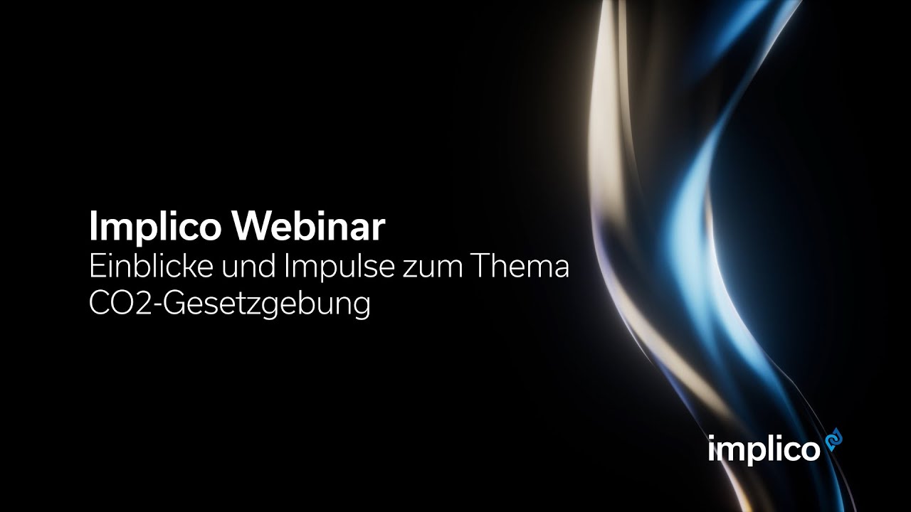 CO2 Webinar - Get ready for CO2 regulation changes with ImplicoCO2NSULTING