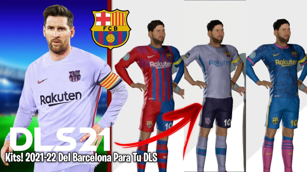 ✓ Como Colocar los Kits Y Escudo Del FC Barcelona 2021-22 Para Dream League  Soccer 2021💥 - YouTube