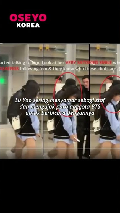 Sasaeng Lu Yao yang di Blacklist karena Terlalu Sering Stalking Anggota BTS