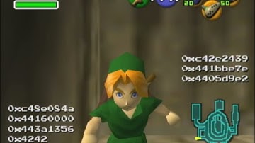 Light Node SRM in OoT without Filename: Using Position Data of Held Actor