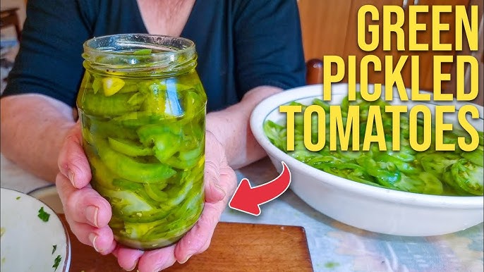 Green Tomato Pickles (with Canning Video) - Cosmopolitan Cornbread