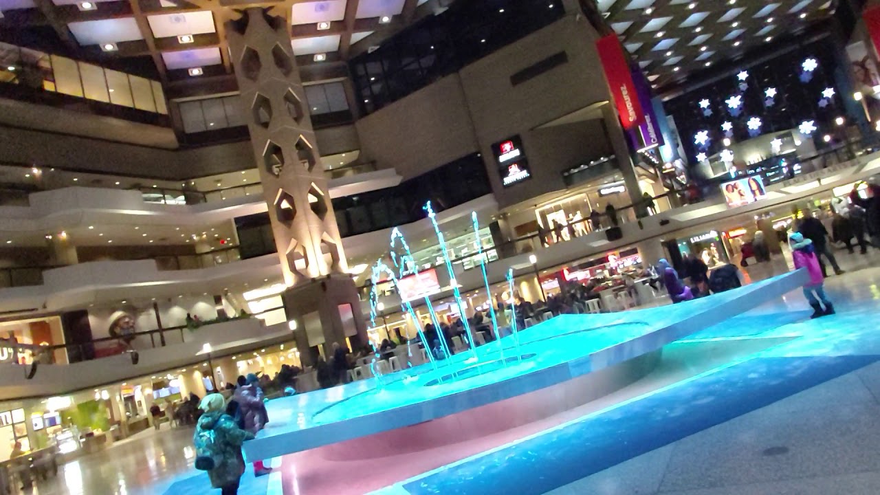 Cool fountain in Montreal YouTube