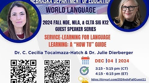 Service-learning for language learning: A “How to” guide