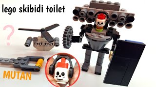 Lego mutant police skibiditoilets upgrade | NEW 💀 MUTANT DJ TOILET multtiverse (tutorial) by LEGOKU 857 views 1 month ago 3 minutes, 19 seconds