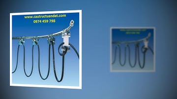 Dây cáp dẹt các loại, cáp dẹt cấp điện động lực và điều khiển cho cầu trục, ray c cầu trục