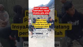 Saat Sedang Terpuruk#doa#dzikir#motivation