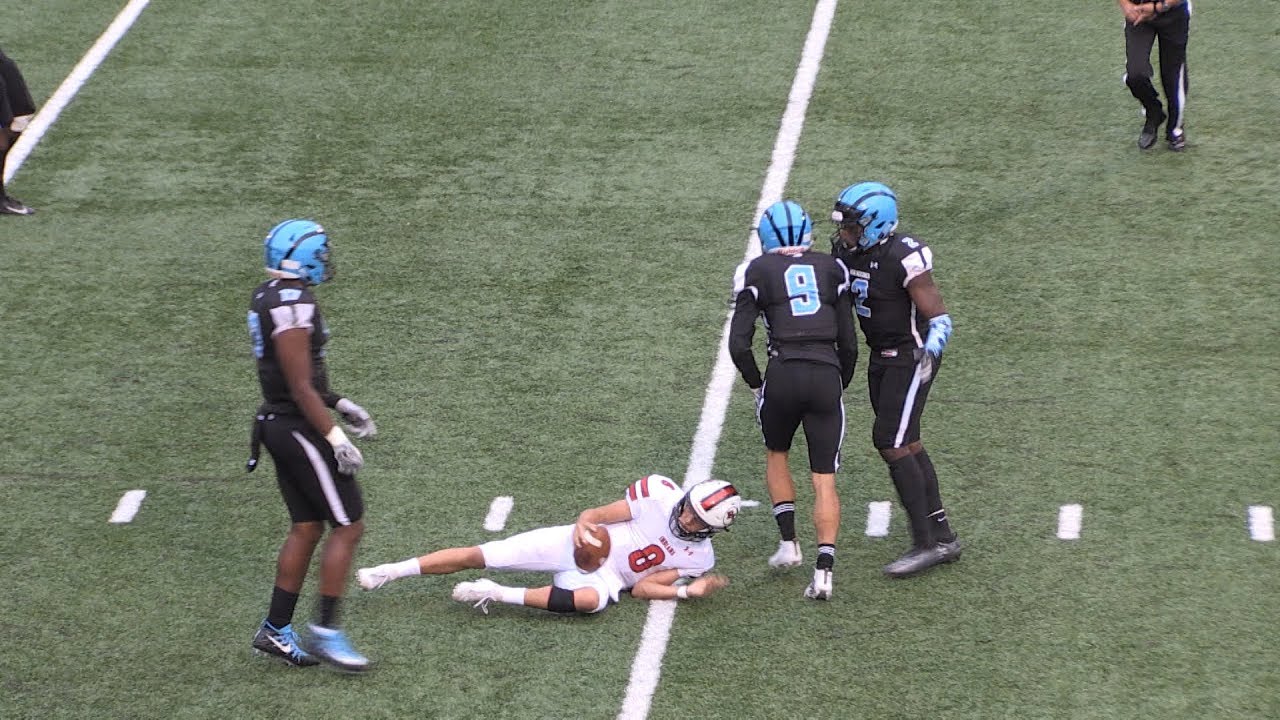 football score Player of the Game vs Peters Township - September 6, 2019