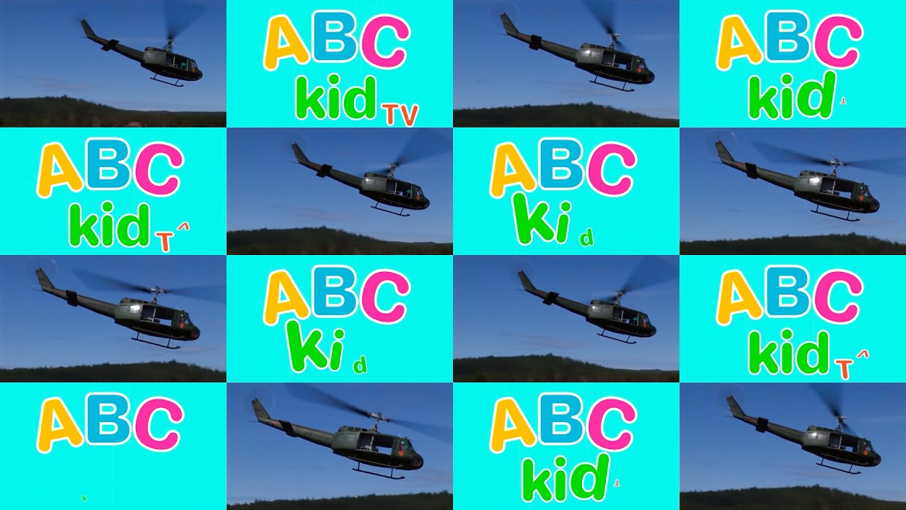 Helicopter helicopter Meme, ABC KIDS TV and Bluka Bluka Blah Logo Intro Over 1 Million Times