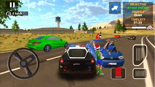 경찰 시뮬레이터: 최고 속도 운전 경찰 표류 죽은 술에 취해 자동차 드라이버 추적 - BEST 2021 자동차 시뮬레이터 게임 Android/IOS 게임 플레이 screenshot 4