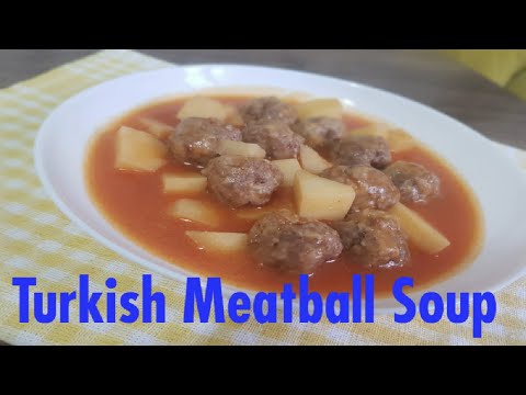 Video: Turkish Soup Izmir Koefte
