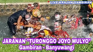 MBAH GATOT NDADI KABEH NYEBUR KALI!! JARANAN BUTO TURONGGO JOYO MULYO LIVE KRAJAN GAMBIRAN