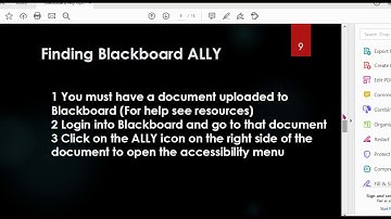 NVDA text to speech reading a PDF with commentary by Rob Tyr