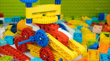 Satisfy Building Blocks Science ASMR Street Cleaner