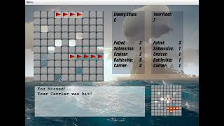 Extreme Battleship in Java - Standard Mode screenshot 1