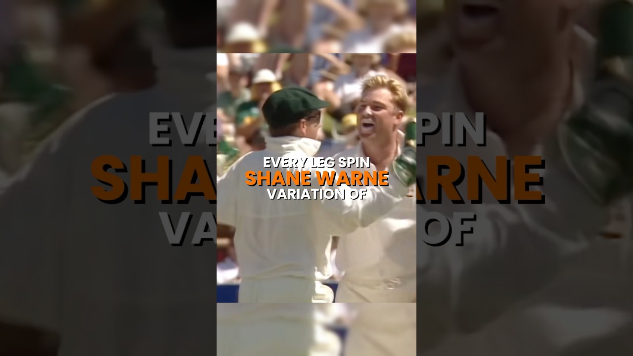 Every Leg Spin Variation Of Shane Warne