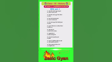 Aadunikkarn ke rmraste/Class 11 history chapter 7 MCQ | Part-3| #shorts #trending #youtubeshorts #yt