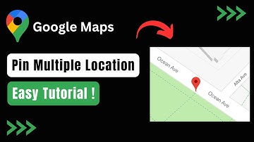 How To Pin Multiple Locations On Google Maps !