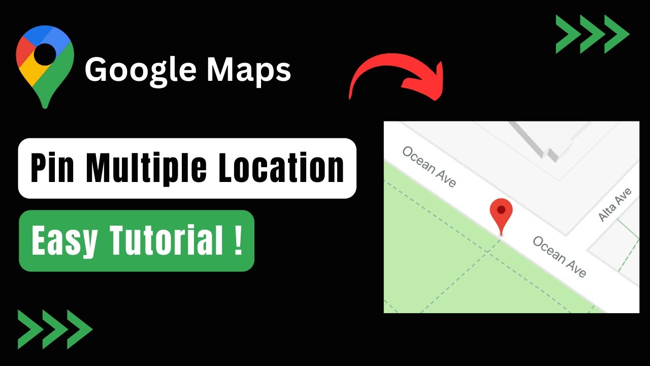 Map App To Pin Multiple Locations 