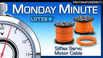 LUTZE Silflex Servo Motor Cable from AutomationDirect