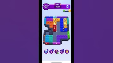 Level 872 color block jam solved #games #colorblocks #gaming #colorblockjam #level872