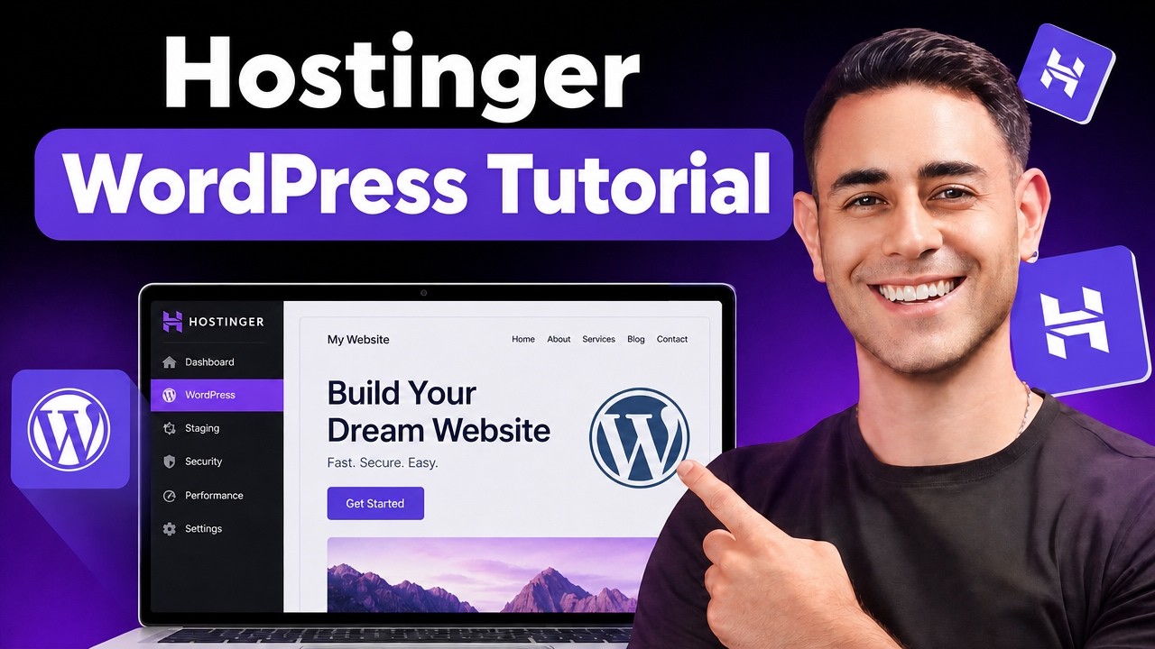 Hostinger WordPress Tutorial 2026: Build a Website Step by Step