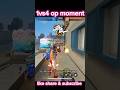 Laib ff 1 vs 4 quadra kill clash squad op moment  garena free fire freefire viral shorts