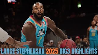 Lance Stephenson 2025 BIG3 Highlights - 4th Man of the Year