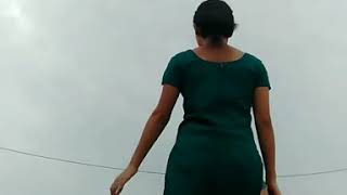 Cute Mizo Girl Twerking On Hindi Song